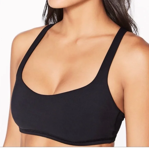 Lululemon Free to Be Sports Bra black size 10 - Picture 1 of 6